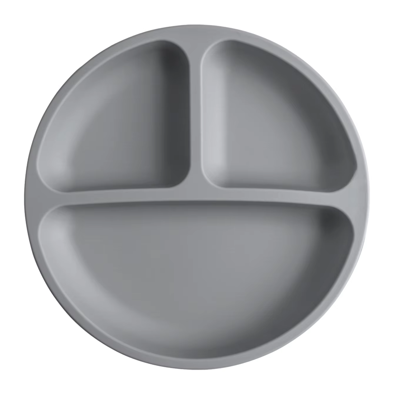 1PCS Baby Sucker Silicone Dining Plate BPA Free Children Dishes Suction Toddle Training Tableware Kids Feeding Bowls Baby Stuff