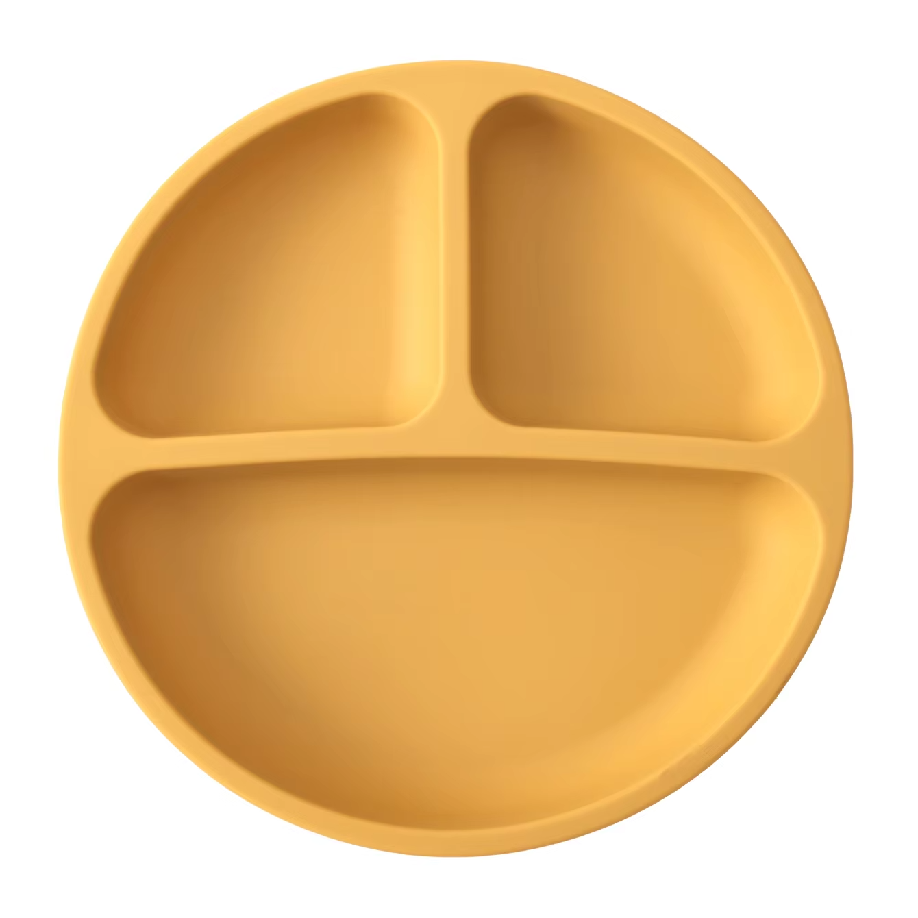 1PCS Baby Sucker Silicone Dining Plate BPA Free Children Dishes Suction Toddle Training Tableware Kids Feeding Bowls Baby Stuff
