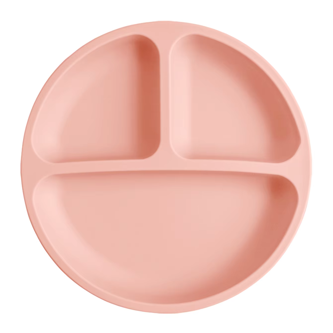 1PCS Baby Sucker Silicone Dining Plate BPA Free Children Dishes Suction Toddle Training Tableware Kids Feeding Bowls Baby Stuff